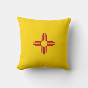 Cojín Decorativo Bandera de Nuevo México (Estado de los Estados Uni