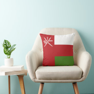 Cojín Decorativo Bandera de Omán