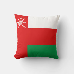 Cojín Decorativo Bandera de Omán x Pillow
