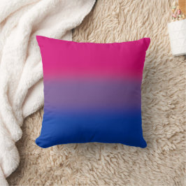 Cojín Decorativo Bandera de Orgullo Bisexual Gradiente – Bandera Bi