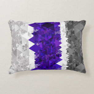 Cojín Decorativo Bandera de orgullo Boho Geométrico Mod Retro Greyg