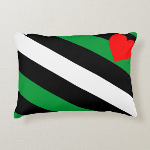 Cojín Decorativo Bandera de Orgullo Leather Boi