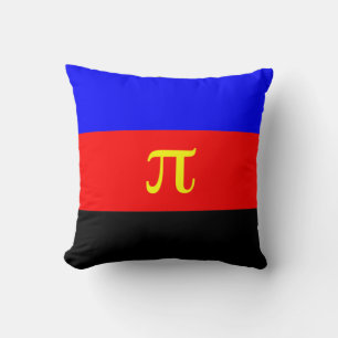 Cojín Decorativo Bandera de Orgullo Poliamoroso