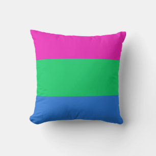Cojín Decorativo Bandera de Orgullo Polisexual