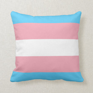 Cojín Decorativo Bandera de orgullo transgénero