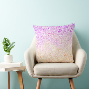 Cojín Decorativo Bandera de orgullo Trixic abstracta boho ondulada