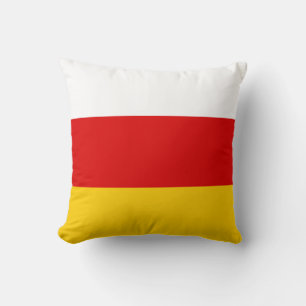 Cojín Decorativo Bandera de Osetia del Sur