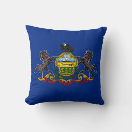 Cojín Decorativo Bandera de Pensilvania