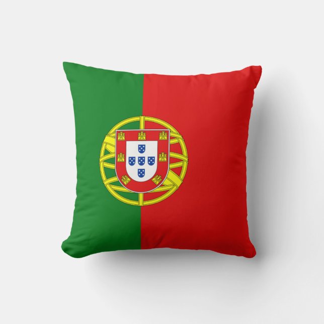 Cojín Decorativo Bandera de Portugal x Pabellón (Anverso)