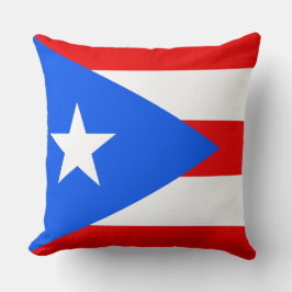 Cojín Decorativo Bandera de Puerto Rico (Puerto Rico)