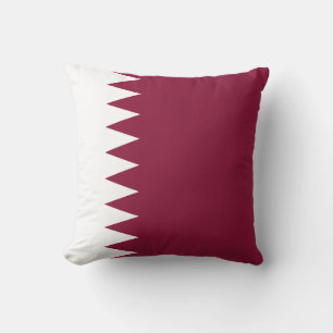 Cojín Decorativo Bandera de Qatar