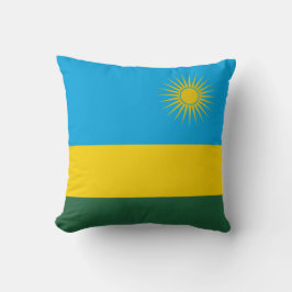 Cojín Decorativo Bandera de Ruanda (Ruanda) (País Africano)