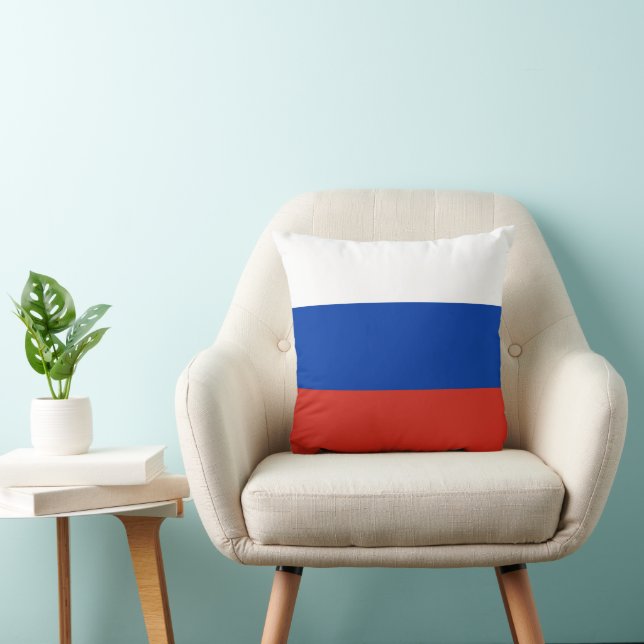 Cojín Decorativo Bandera de Rusia (Silla)