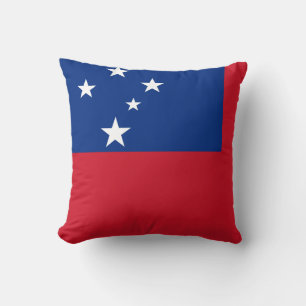 Cojín Decorativo Bandera de Samoa