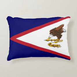 Cojín Decorativo Bandera de Samoa Americana
