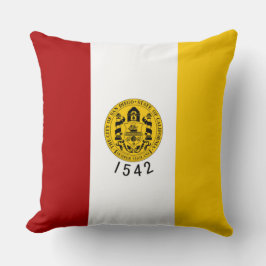 Cojín Decorativo Bandera de San Diego (California)