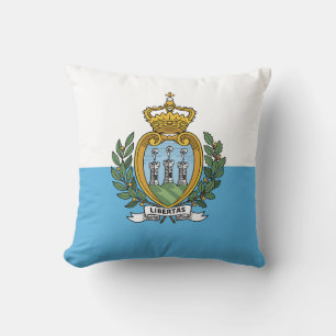 Cojín Decorativo Bandera de San Marino