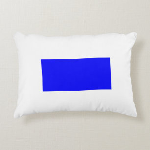Cojín Decorativo Bandera de Señal Náutica - Letra S