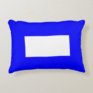 Cojín Decorativo Bandera de señalización letra P (Papa)