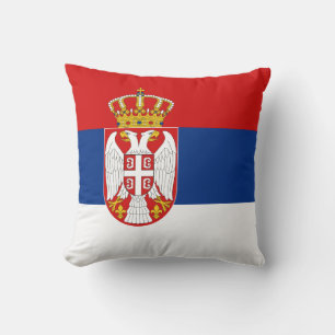 Cojín Decorativo Bandera de Serbia x Pillow