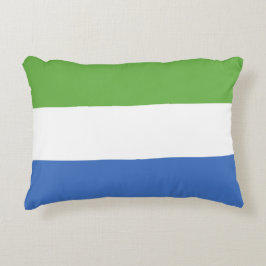 Cojín Decorativo Bandera de Sierra Leona