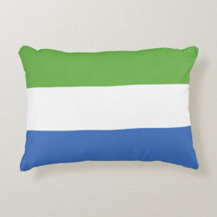 Cojín Decorativo Bandera de Sierra Leona