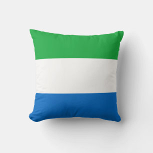 Cojín Decorativo Bandera de Sierra Leona x bandera Pillow