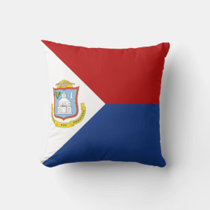 Cojín Decorativo Bandera de Sint Maarten