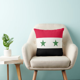 Cojín Decorativo Bandera de Siria