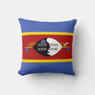 Cojín Decorativo Bandera de Suazilandia