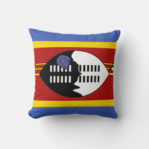 Cojín Decorativo Bandera de Suazilandia