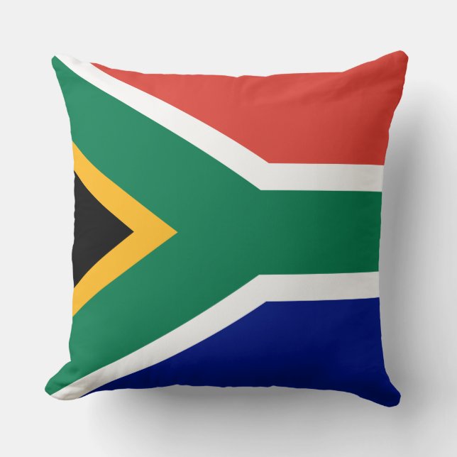 Cojín Decorativo Bandera de Sudáfrica (Anverso)