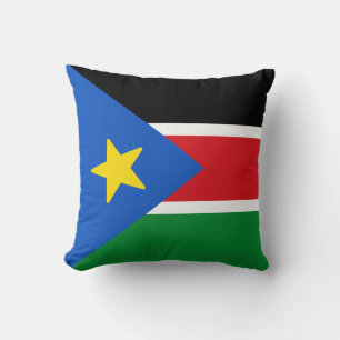 Cojín Decorativo Bandera de Sudán del Sur