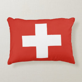 Cojín Decorativo Bandera de Suiza