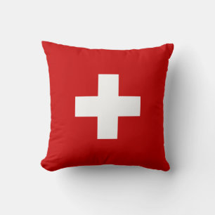 Cojín Decorativo Bandera de Suiza