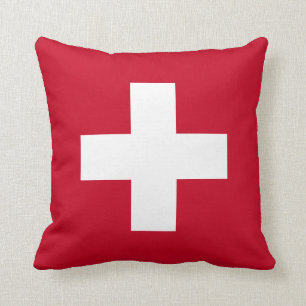 Cojín Decorativo Bandera de Suiza