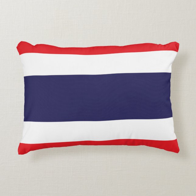 Cojín Decorativo Bandera de Tailandia (Anverso)
