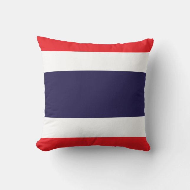 Cojín Decorativo Bandera de Tailandia (Anverso)