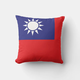 Cojín Decorativo Bandera de Taiwán