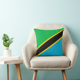 Cojín Decorativo Bandera de Tanzania