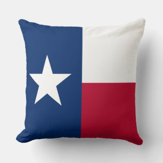 Cojín Decorativo Bandera de Texas: Longhorns, El Estado de la Estre