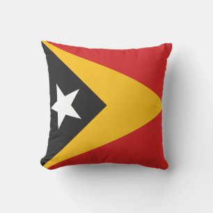 Cojín Decorativo Bandera de Timor Oriental