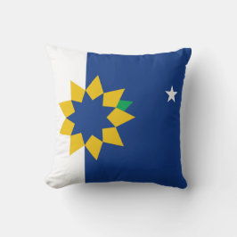 Cojín Decorativo Bandera de Topeka (Kansas)