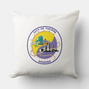 Cojín Decorativo Bandera de Tucson, Arizona