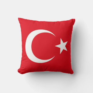 Cojín Decorativo Bandera de Turquía