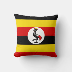 Cojín Decorativo Bandera de Uganda