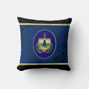 Cojín Decorativo Bandera de Vermont