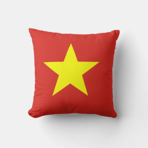 Cojín Decorativo Bandera de Vietnam (vietnamita)