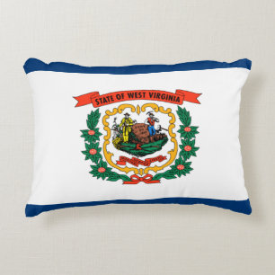 Cojín Decorativo Bandera de Virginia Occidental