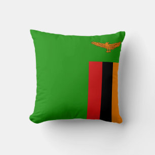 Cojín Decorativo Bandera de Zambia x Pilar bandera